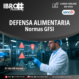 Curso online | Programa de defensa alimentaria y control de fraude alimentario