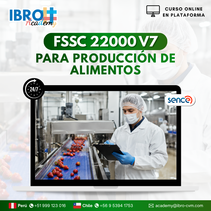 FSSC 22000 V7 para Producción de Alimentos