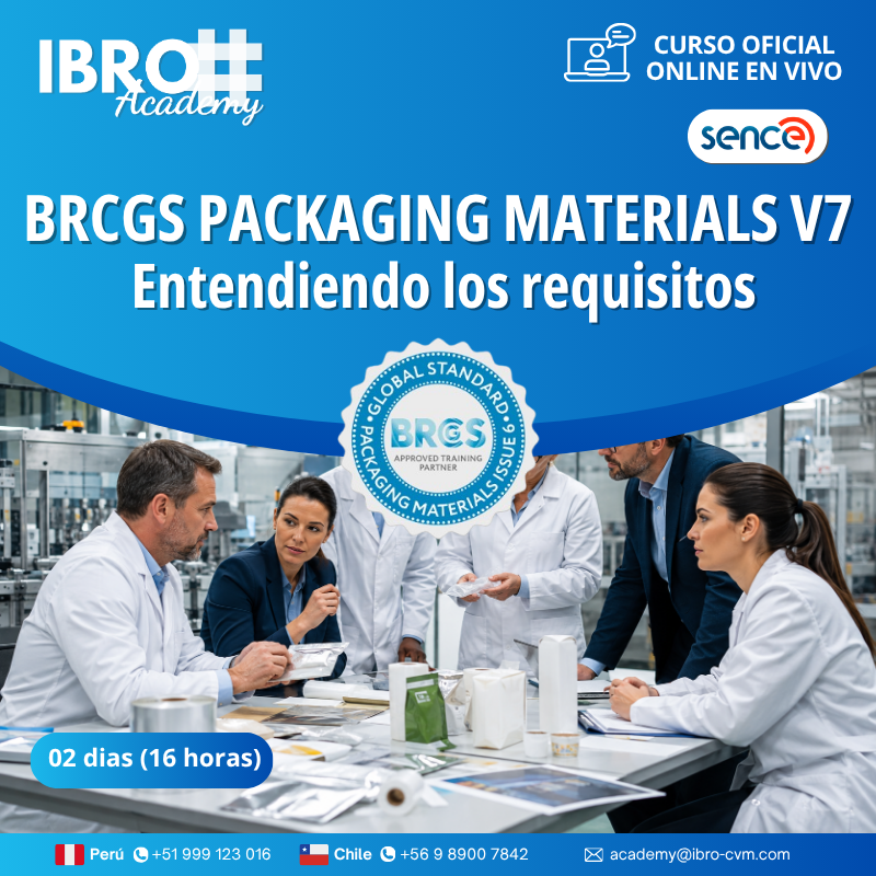 BRCGS Packaging Materials V7 - Entendiendo los requisitos