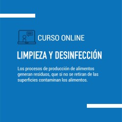 Curso online | Limpieza y desinfección nivel operadores