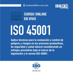 Curso online | Herramientas para evaluar riesgos de SSO bajo la norma ISO 45001:2018