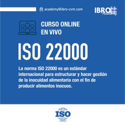 Curso online - en vivo | ISO 22000 - Fundamentos y requisitos