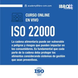 Curso online - en vivo | Formación de auditores internos en ISO 22000:2018