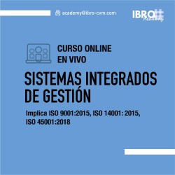 Curso online - en vivo | SIG Formación de auditores internos ISO 9001:2015 / ISO 14001:2015/ISO 45001:2018