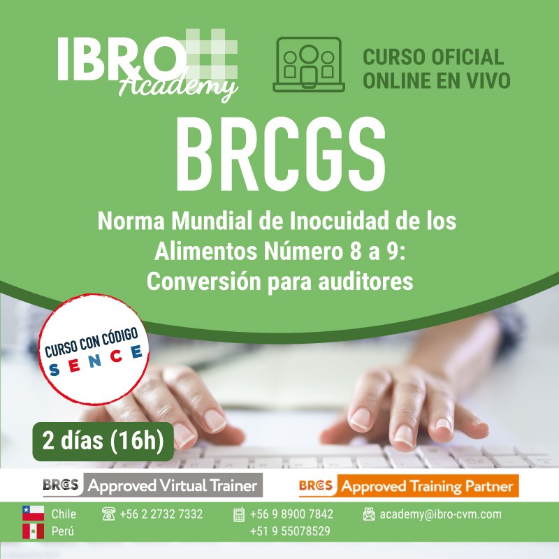BRCGS Food Safety Versi n 8 A 9 Conversi n Para Auditores