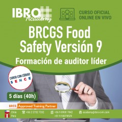Auditor líder - BRCGS Food Safety Versión 9