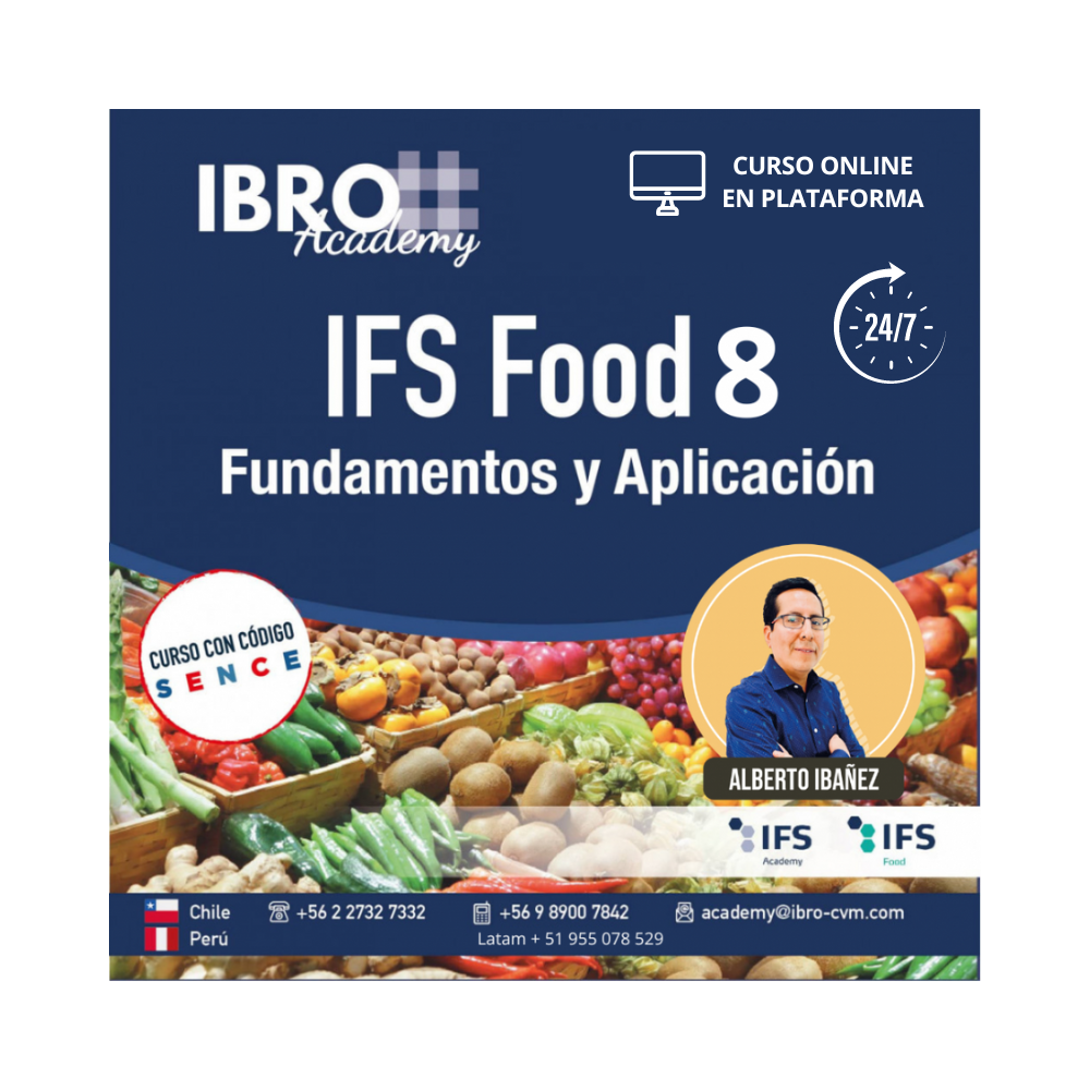 Curso Asincrónico Oficial - IFS Food 8 - Para La Industria