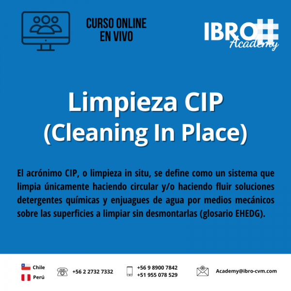 Limpieza CIP - curso asincrónico