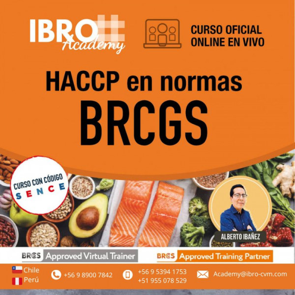 HACCP para normas BRCGS