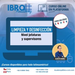 Limpieza y desinfección nivel jefaturas y supervisores
