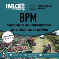 Curso online - en vivo | Solución de no conformidades