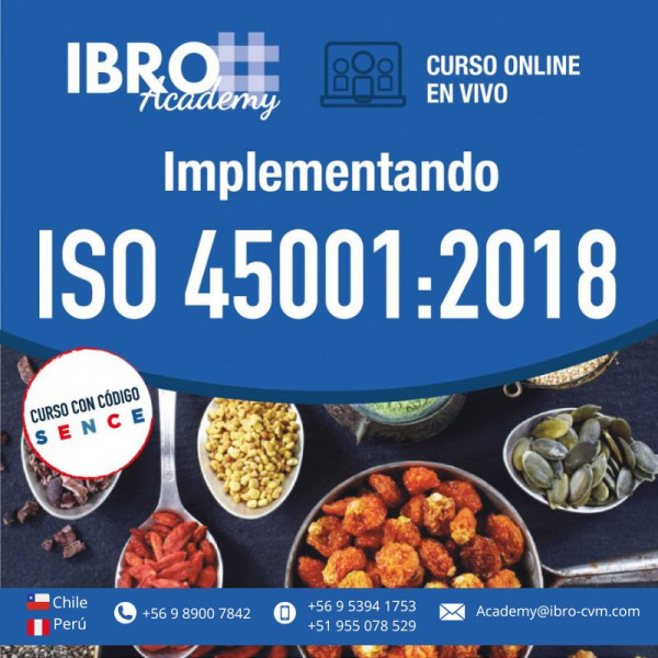 Curso online | Implementando ISO 45001:2018