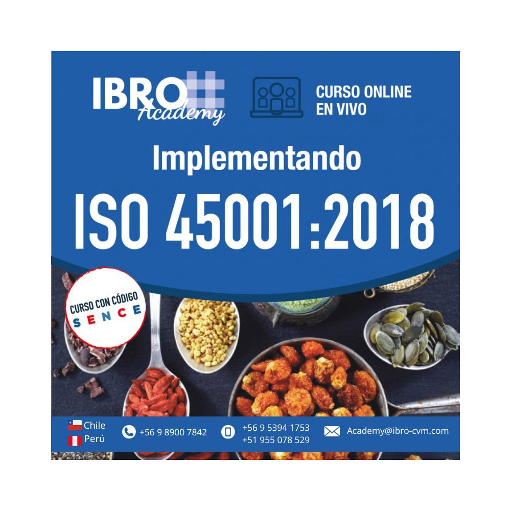 Curso online | Implementando ISO 45001:2018