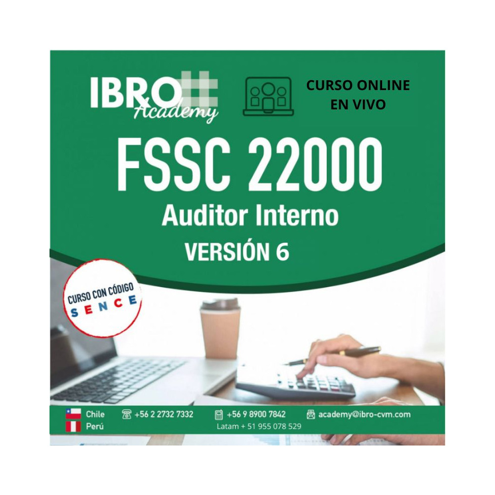 Formación de auditores internos - FSSC 22000 V6