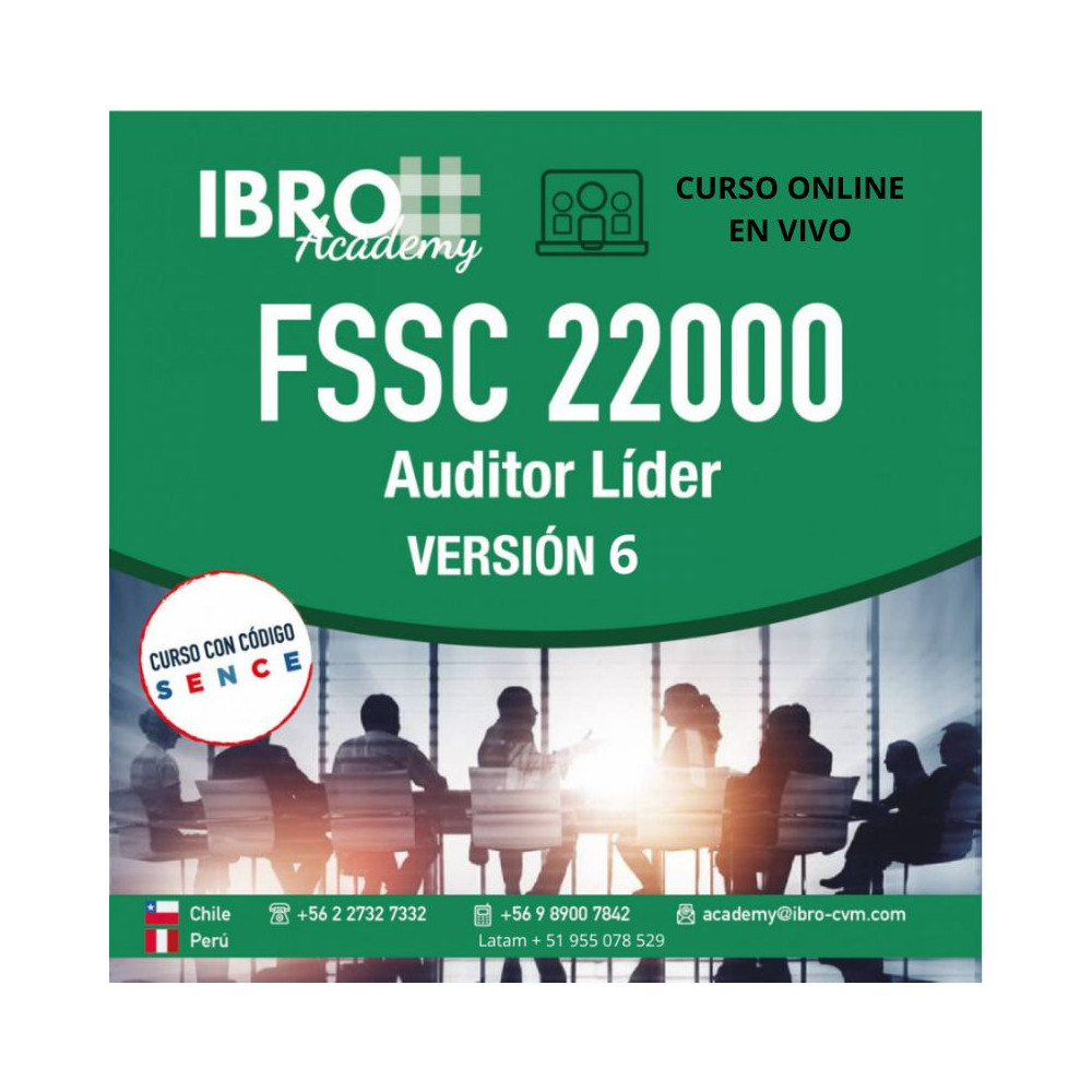 Formación de auditor líder FSSC 22000 V6