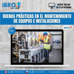 Buenas prácticas en el mantenimiento de equipos e instalaciones