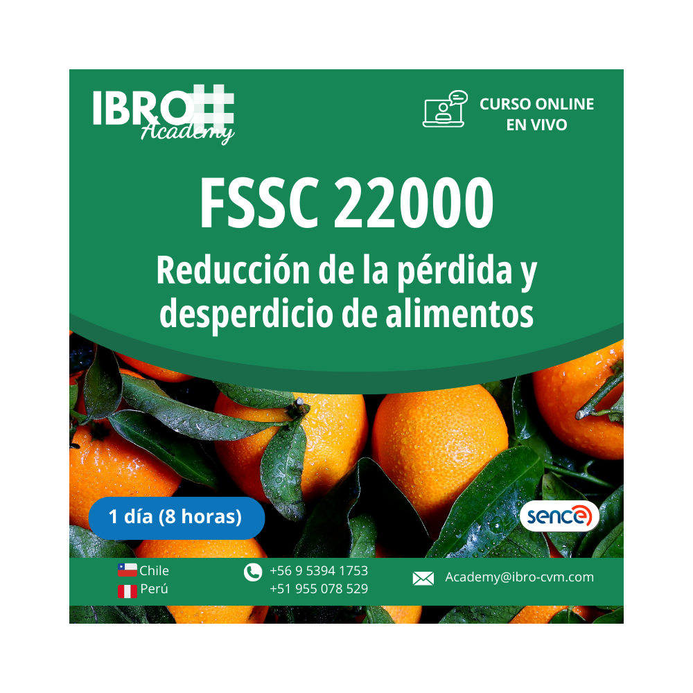 FSSC 22000 Versión 6, Reducción de la pérdida y desperdicio de alimentos.