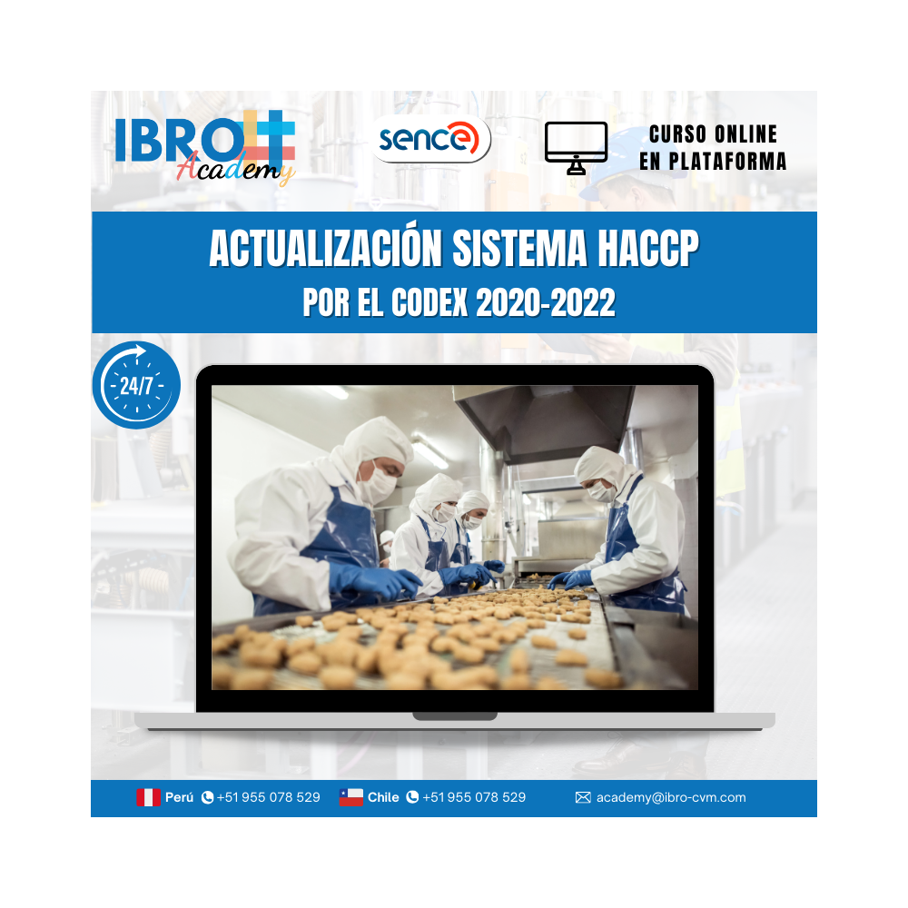 Actualizar Sistema de HACCP- Nuevo Codex 2020-2022