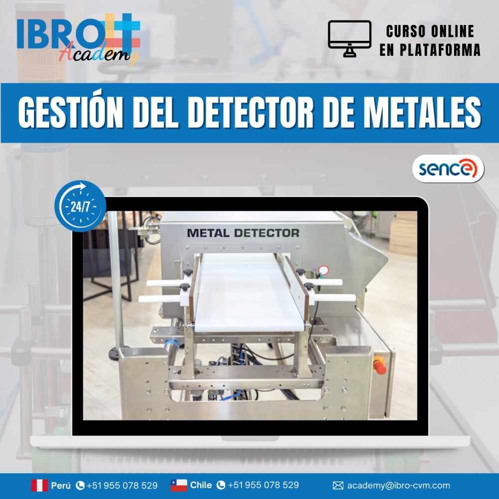 Gestión del detector de metales