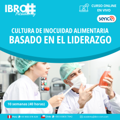 Cultura de inocuidad alimentaria basado en el liderazgo