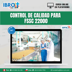 Control de calidad para FSSC 22000