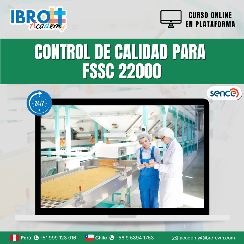 Control de calidad para FSSC 22000 Control de calidad para FSSC 22000