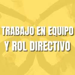 Trabajo en equipo y rol directivo