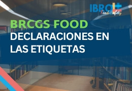 BRCGS: Declaraciones en las etiquetas