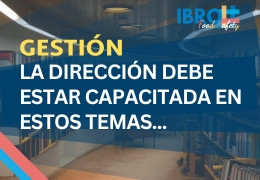 La dirección DEBE estar capacitada en estos temas...